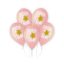 Born to Shine Pink léggömb, lufi 5 db-os 13 inch (33 cm)