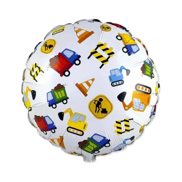 Építkezés Yard fólia lufi 45 cm (WP)