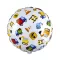 Építkezés Yard fólia lufi 45 cm (WP)