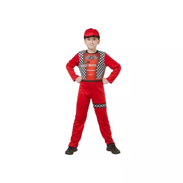 Autóversenyző Driver jelmez 130/140 cm