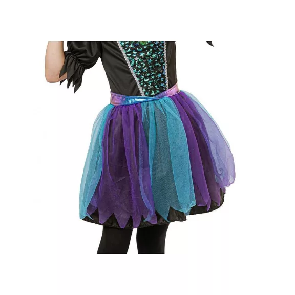 Boszorkány Starry jelmez 130/140 cm