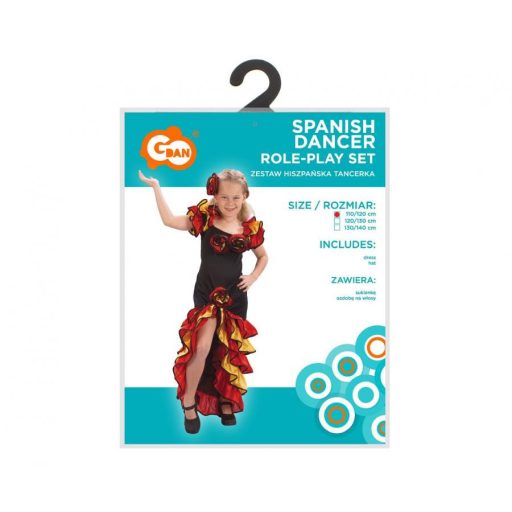 Táncos Spanish jelmez 110/120 cm