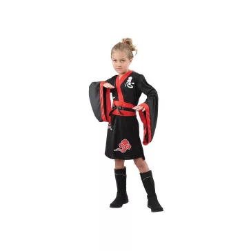 Nindzsa lány Warrior jelmez 110/120 cm