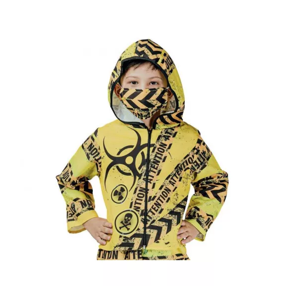 Védőruha Yellow jelmez 110/120 cm