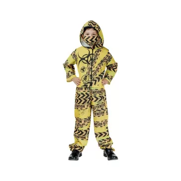 Védőruha Yellow jelmez 120/130 cm