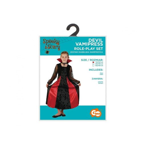 Vámpír Devil jelmez 110/120 cm