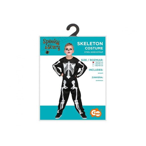 Csontváz Black jelmez 130/140 cm