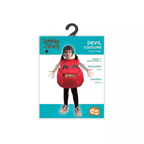 Ördög Red jelmez 92/104 cm