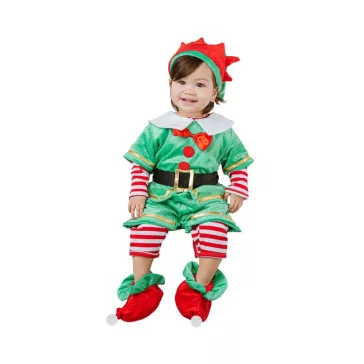 Zöld Manó Little Elf jelmez 92/104 cm