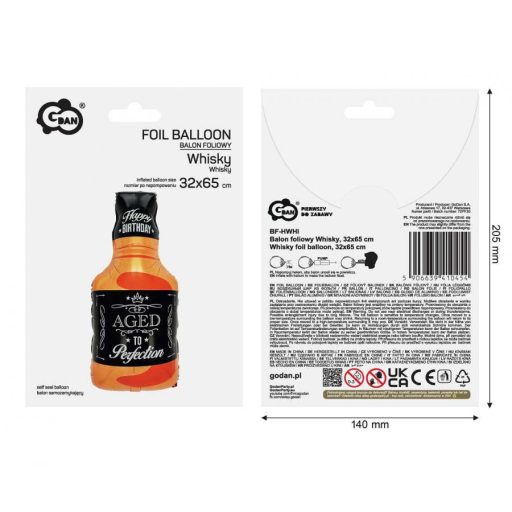 Whisky Age of Perfection fólia lufi 65 cm
