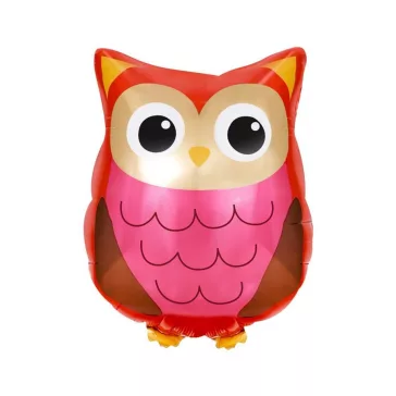 Bagoly Eyes fólia lufi 40 cm