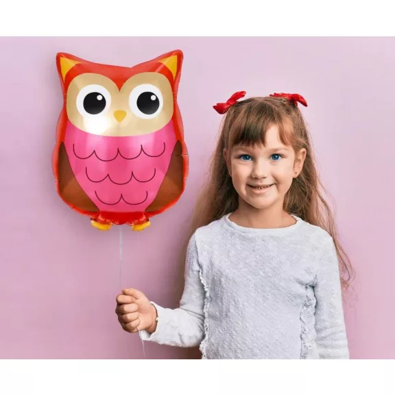 Bagoly Eyes fólia lufi 40 cm