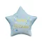 Happy Birthday Matt Blue csillag fólia lufi 44 cm