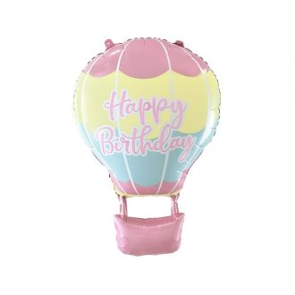 Happy Birthday Balloon fólia lufi 60 cm