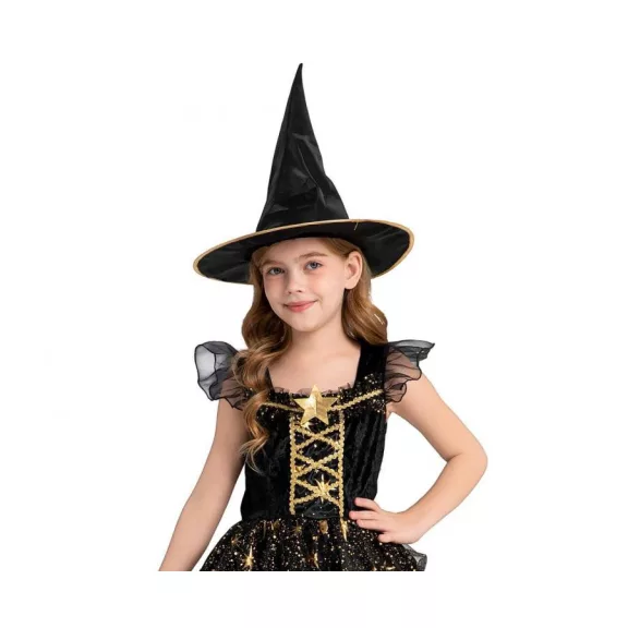 Boszorkány Black Moon jelmez 110/120 cm