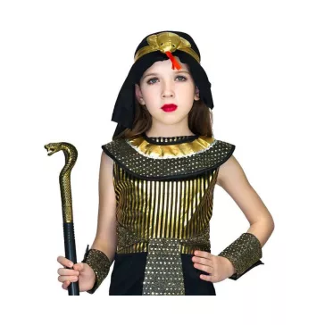 Egyiptomi királynő Black jelmez 130/140 cm
