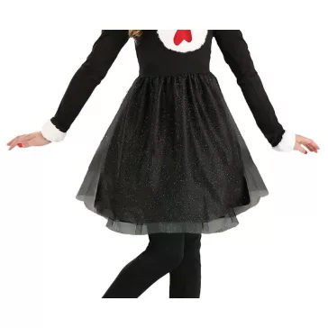 Cica lány Black jelmez 110/120 cm