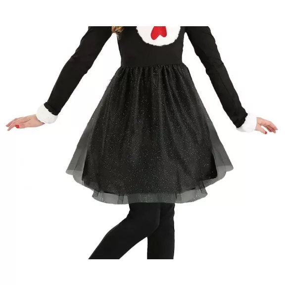 Cica lány Black jelmez 110/120 cm