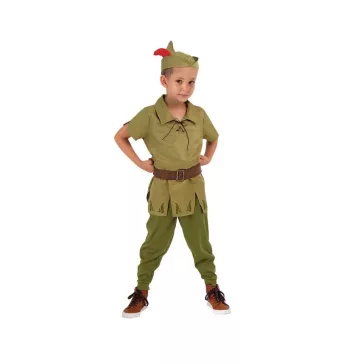 Erdei hős Green jelmez 110/120 cm