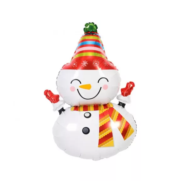 Hóember Happy fólia lufi 81 cm Hóember Happy fólia lufi 81 cm