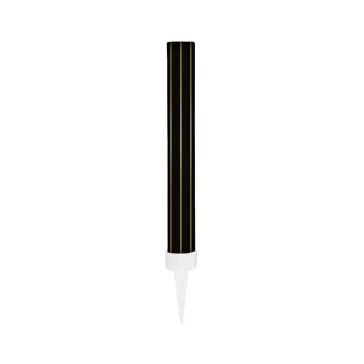 Fekete Happy Birthday Black torta tűzijáték 12 cm 1 db-os