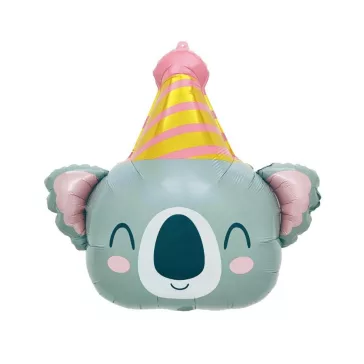 Koala Birthday fólia lufi 50 cm