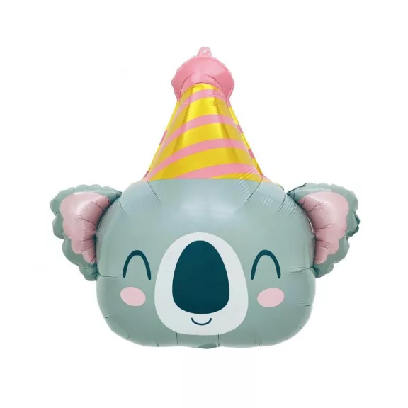 Koala Birthday fólia lufi 50 cm Koala Birthday fólia lufi 50 cm