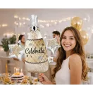 Ünneplés Champagne Bottle fólia lufi 73 cm