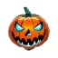 Halloween Spooky Pumpkin fólia lufi 46 cm