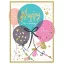 Happy Birthday Balloon üdvözlőkártya + boríték