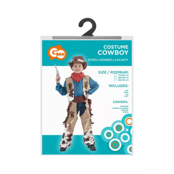 Cowboy Kid jelmez 110/120 cm