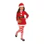 Mikulás lány Santa Girl  jelmez 7-9 év