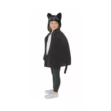 Cicás Black köpeny kapucnival