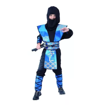 Nindzsa Blue Style jelmez 110/120 cm