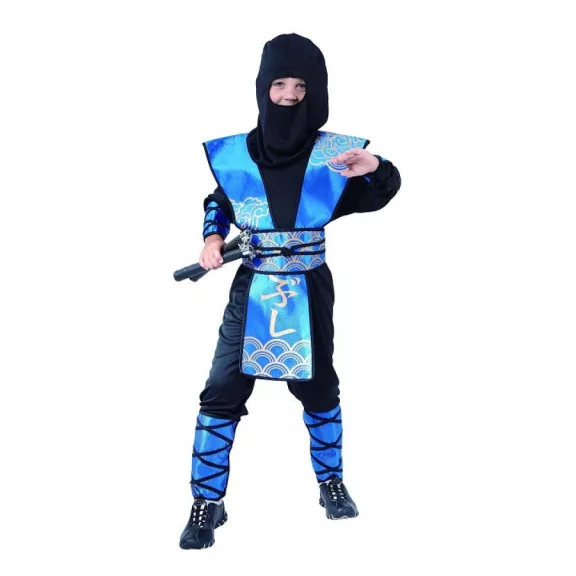 Nindzsa Blue Style jelmez 110/120 cm Nindzsa Blue Style jelmez 110/120 cm