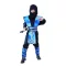 Nindzsa Blue Style jelmez 110/120 cm