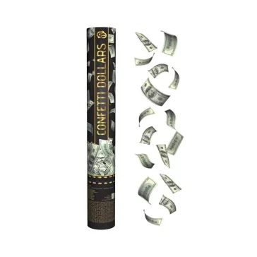 Dollár Money konfetti kilövő 40 cm