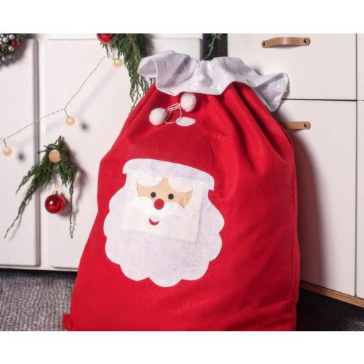 Mikulás Santa zsák 100 cm