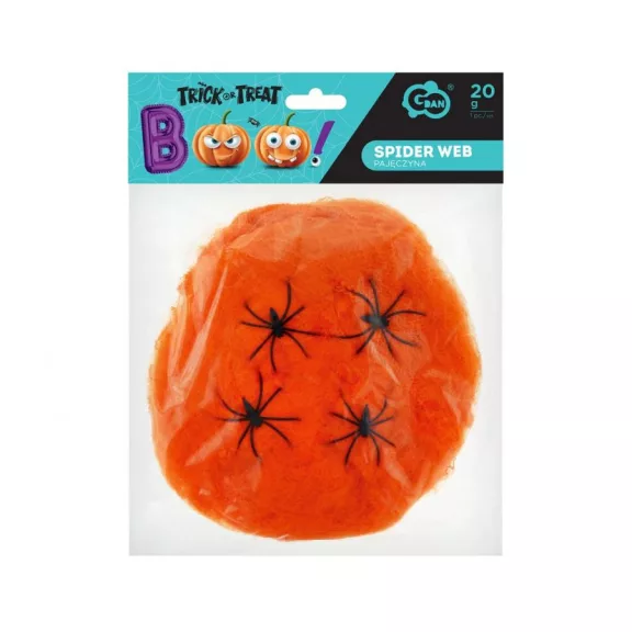 Pókháló Orange pókokkal