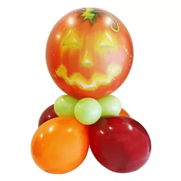 Tök Halloween léggömb, lufi dekorációs szett