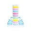 Színes Rainbow Dots szerpentin 4 m