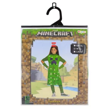 Minecraft Creeper Classic Girl jelmez 7-8 év