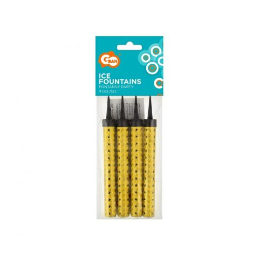 Arany Gold torta tűzijáték 12 cm 4 db-os