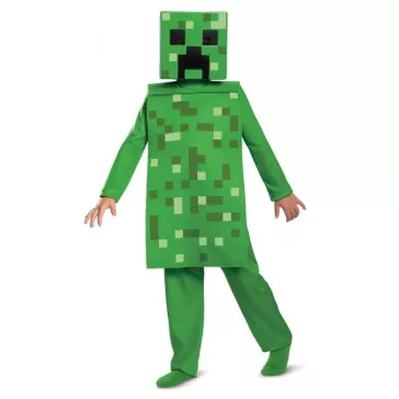 Minecraft Creeper Classic Green jelmez 4-6 év