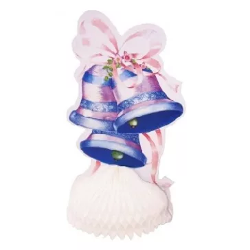 Esküvő Bell asztali dekoráció 29 cm