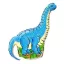 Dinoszaurusz Blue fólia lufi 36 cm (WP)
