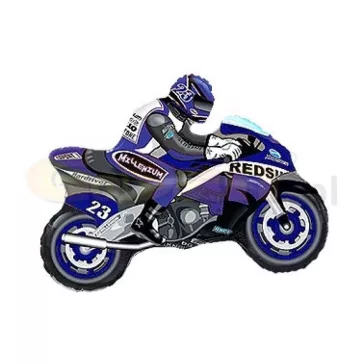 Motor Blue fólia lufi 31 cm (WP)