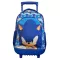 Sonic a sündisznó Modern prémium gurulós iskolatáska, táska 44 cm