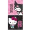 Hello Kitty Magic Duo fürdőlepedő, strand törölköző 70x140 cm (Fast Dry)