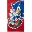 Sonic a sündisznó Velocity Mode fürdőlepedő, strand törölköző 70x140 cm (Fast Dry)